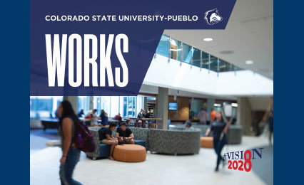 CSU-Pueblo works booklet cover from the next steps of the vision2028