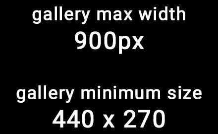 gallery minimum image size 440 by 270