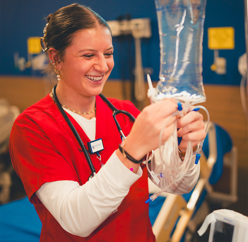 CSU Pueblo nursing students engaged in hands-on learning