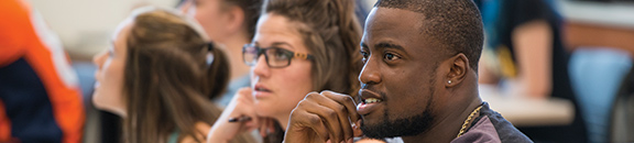 Students studying within the General Classroom Building