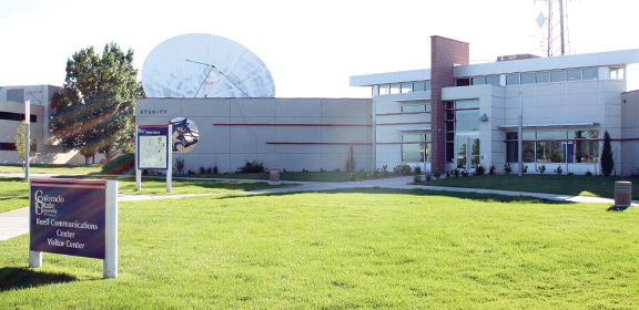 Buell Communications Center Building on the campus of Colorado State University-Pueblo