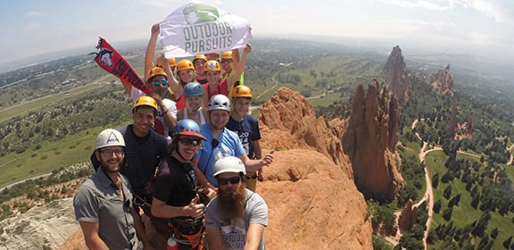 Outdoor Pursuits atop Garden of the Gods
