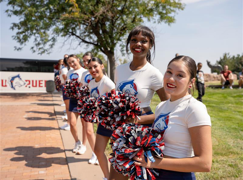 students smiling