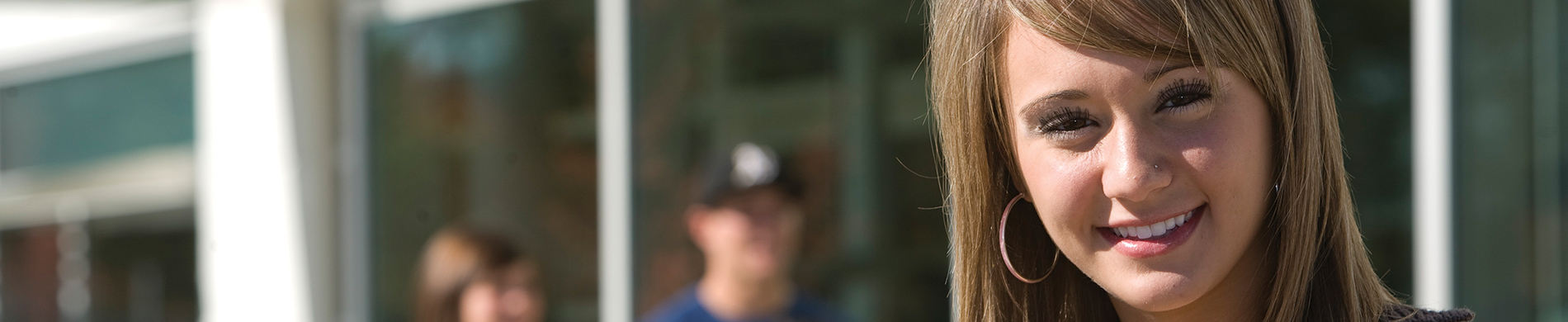 girl smiling