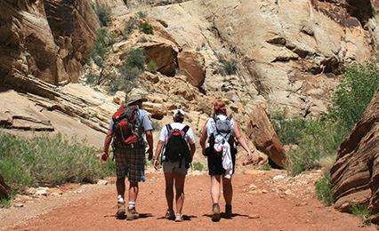 hiking