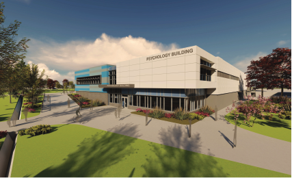 Psychology Building plan for May 2020