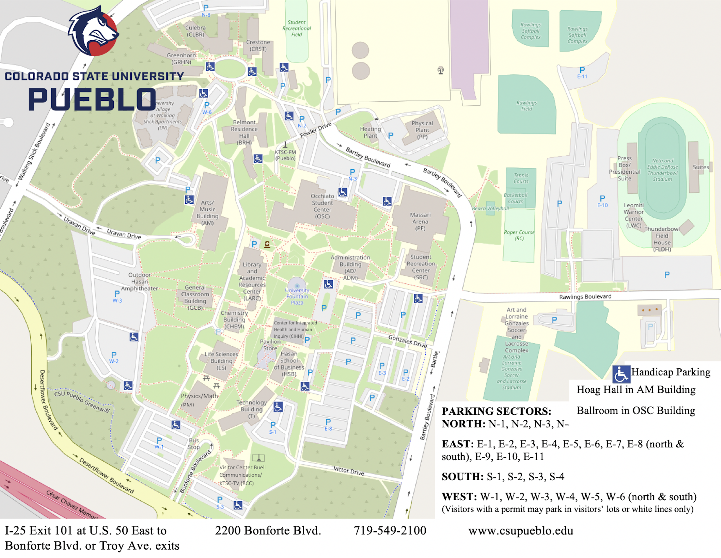 picture of the entire campus map
