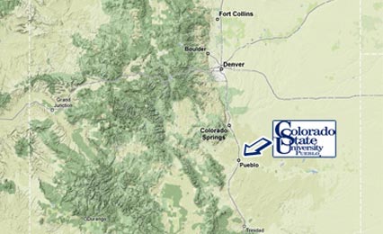 Map of Colorado