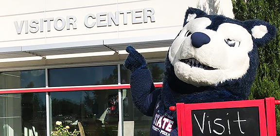 meet our mascot and more with a campus visit