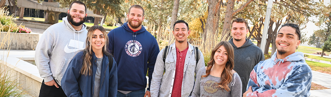 students smiling