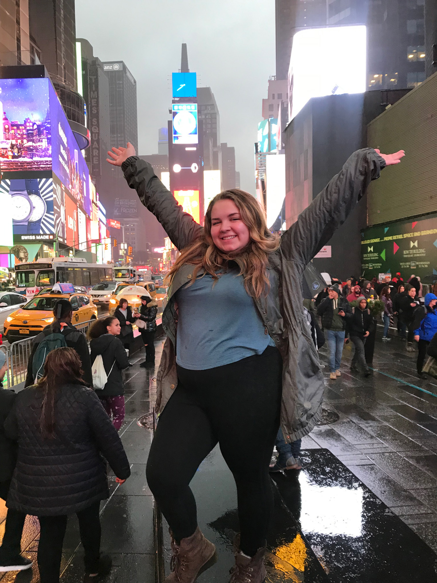 Daniella living it up in NYC