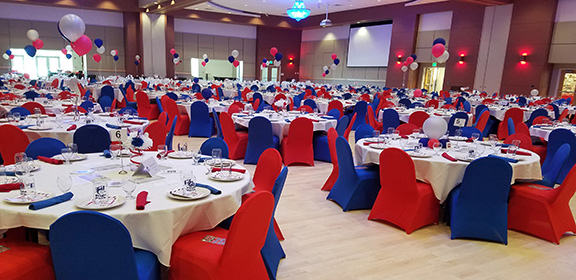 The CSU-Pueblo Ballroom on campus.