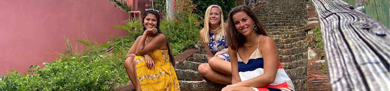 students smiling