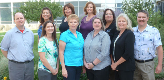 A picture of the Classified Staff Council members.