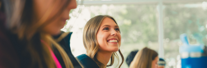 Student Smiling.