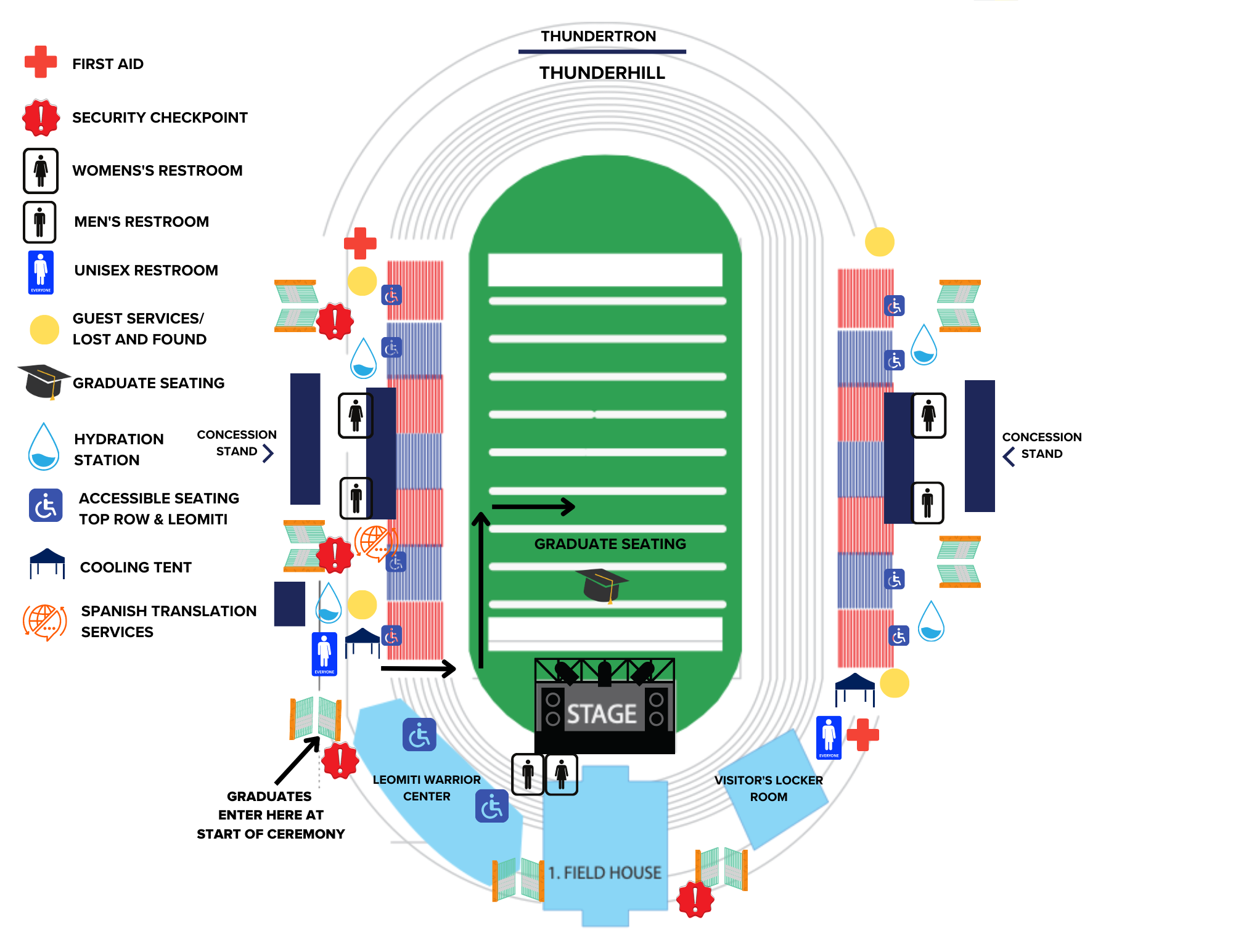 Stadium Map Stadium Map CSU Pueblo