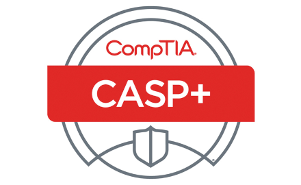 CompTIA CASP+ Certification Logo