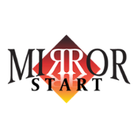 Mirror logo with the Rs reversed.