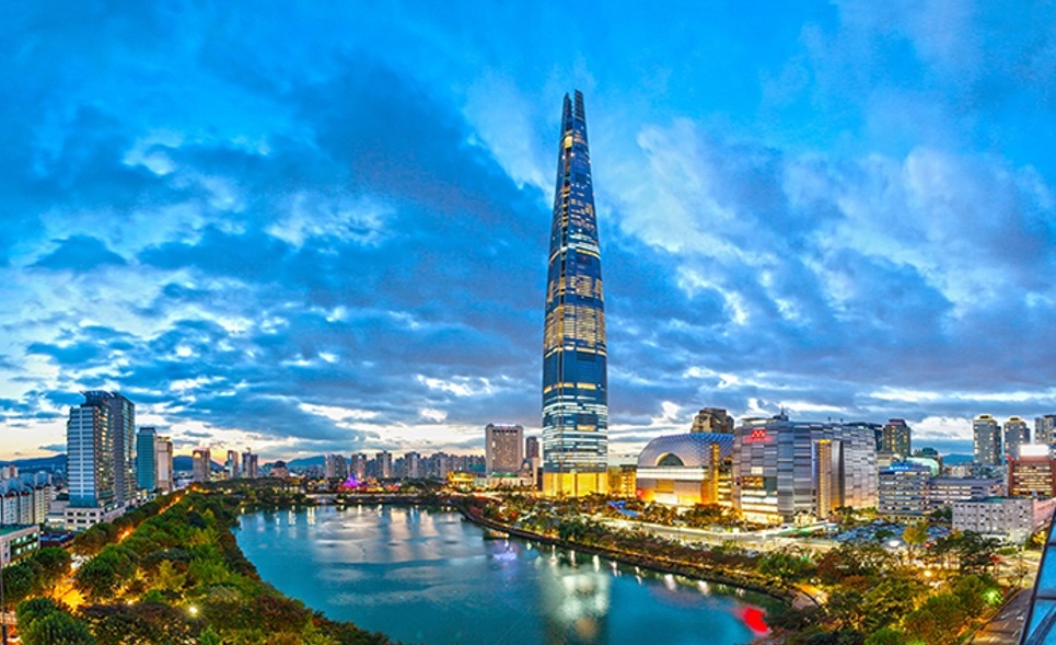 Skyline Picture of Seoul Korea