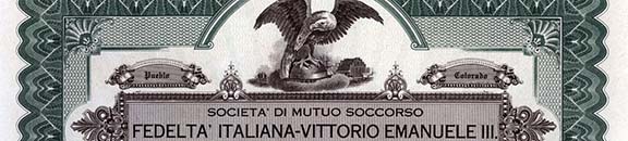 Italian certificate