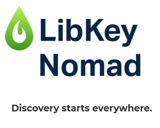 LibKey Nomad - Discovery starts everywhere.