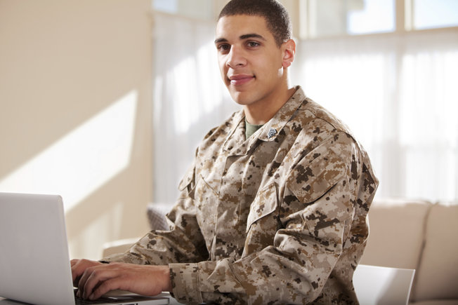 Marine typing on a computer