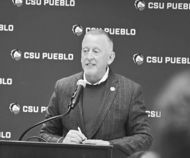 President Mottet Speaking