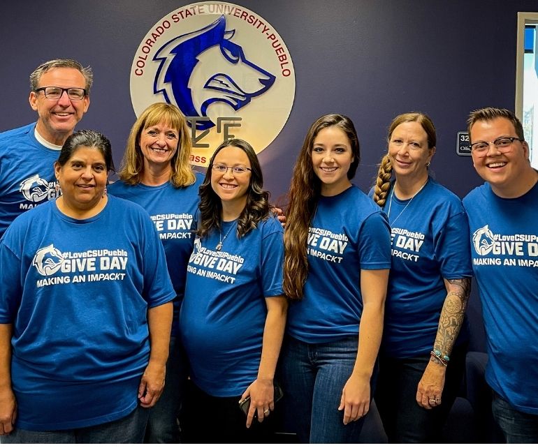 CSU Pueblo Foundation Staff on Sixth Annual Give Day