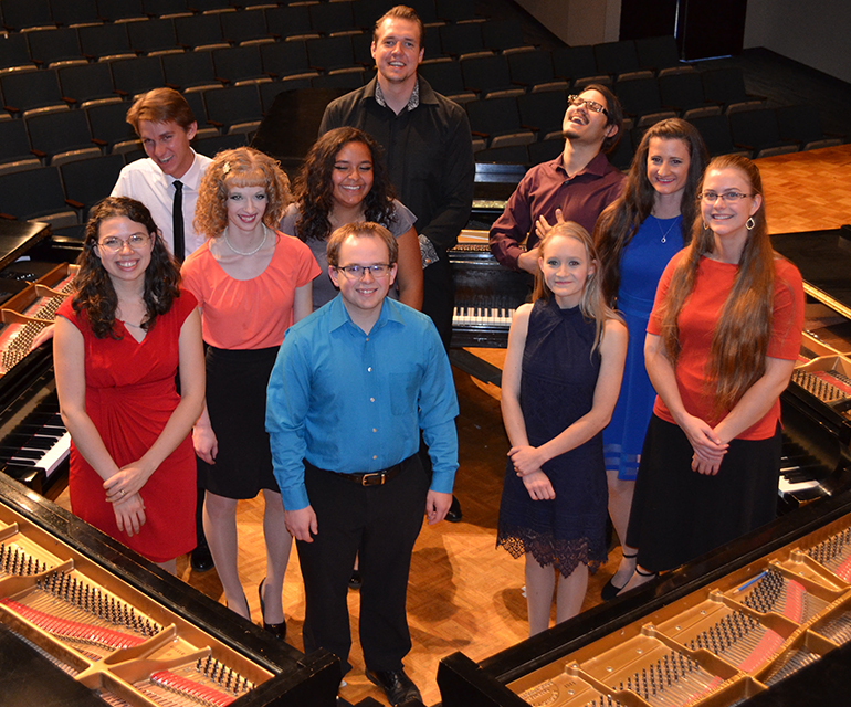 Piano Students will perform in a recital Nov. 4