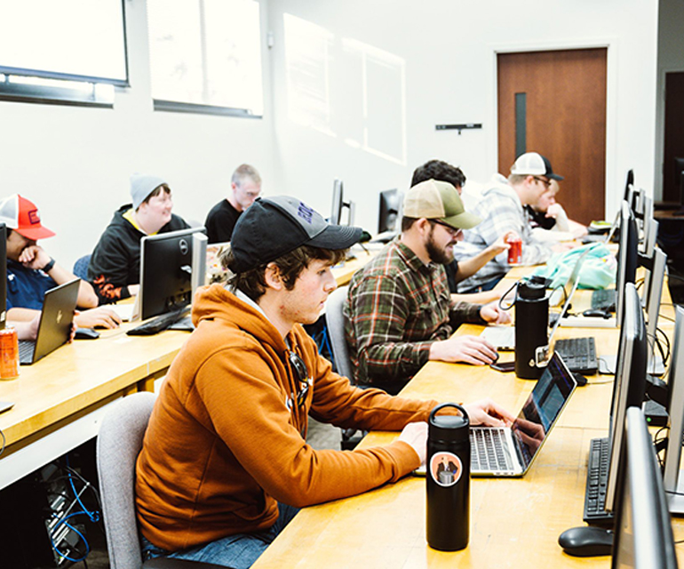 students in classroom