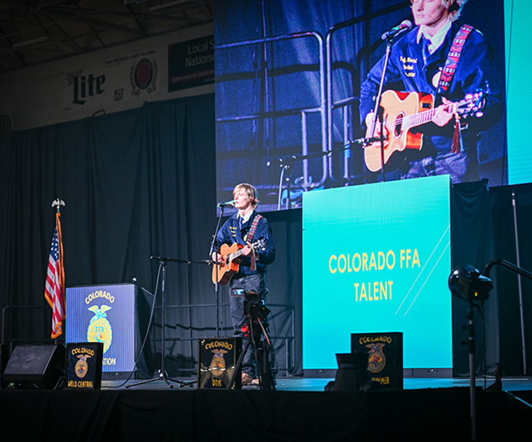 FFA convention student