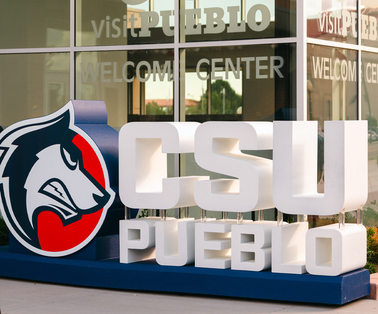 visitor center at downtown pueblo