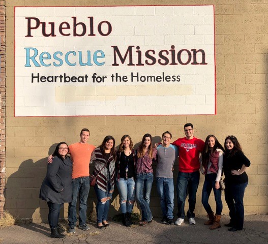 Sociology/Criminology club at Pueblo Rescue Mission