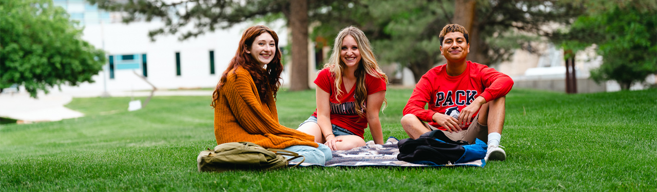 students smiling