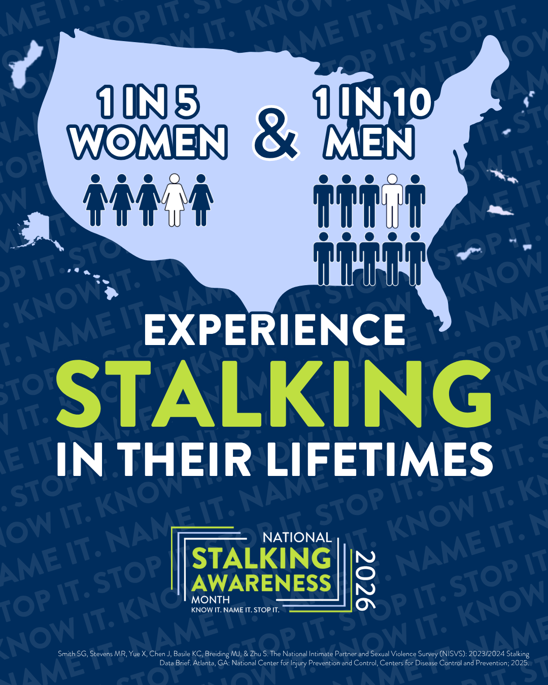 Stalking Awareness Month flyer 3